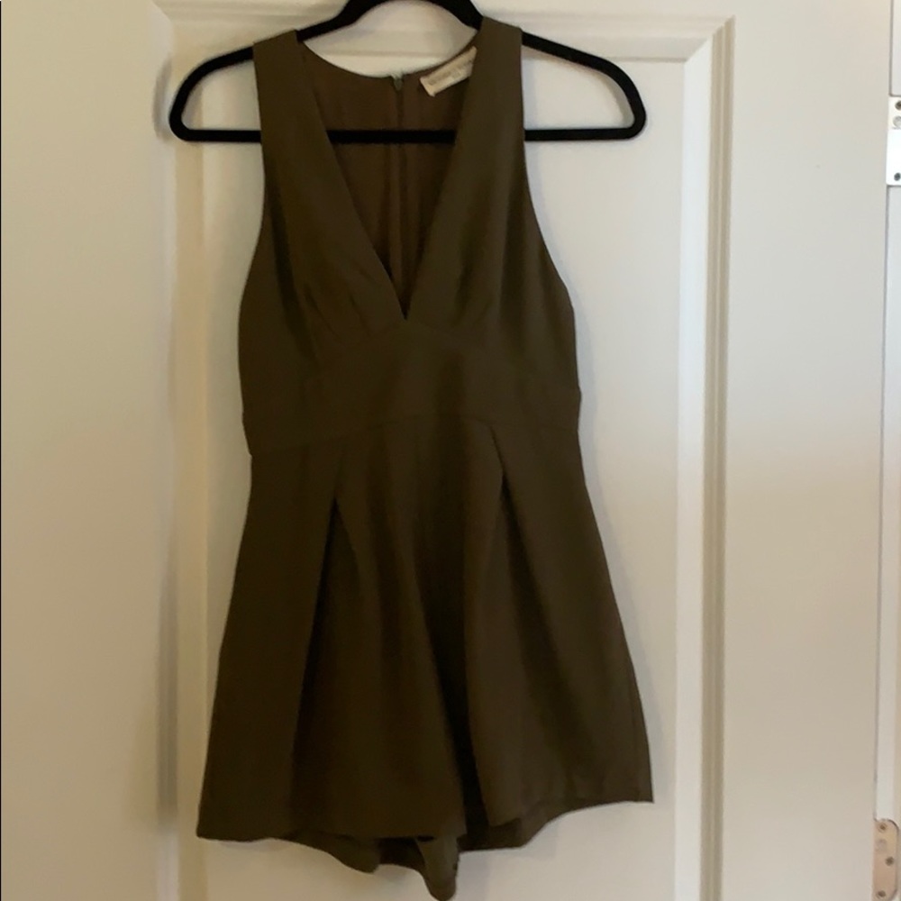Olive Green Romper